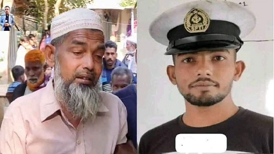 চাঁদপুর জাহাজে ছেলে হ’ত্যার শিকার, শোকে মা’রা গেলেন বাবা!